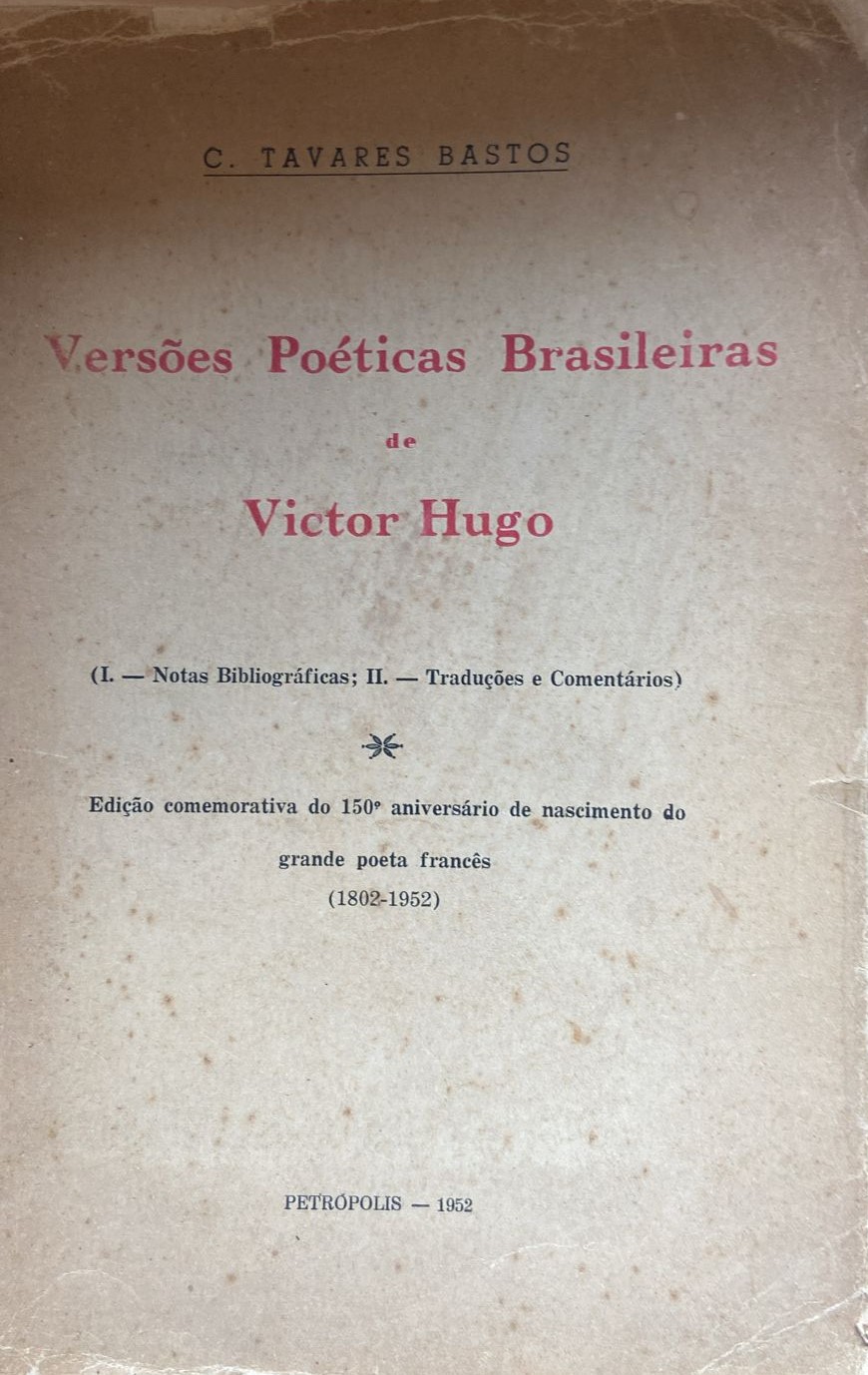 Versões poéticas brasileiras de Victor Hugo